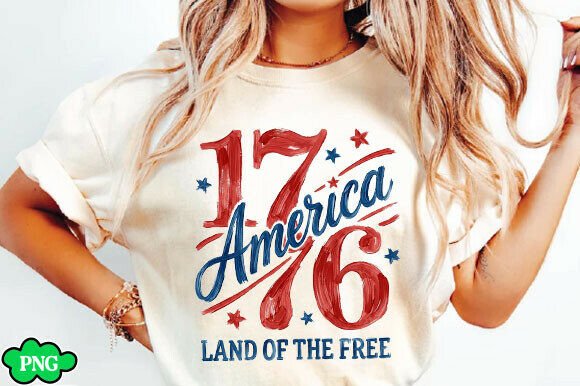 Patriotic 4th of July PNG, Vintage USA Graphic T-shirt Designs By ArtifyAI