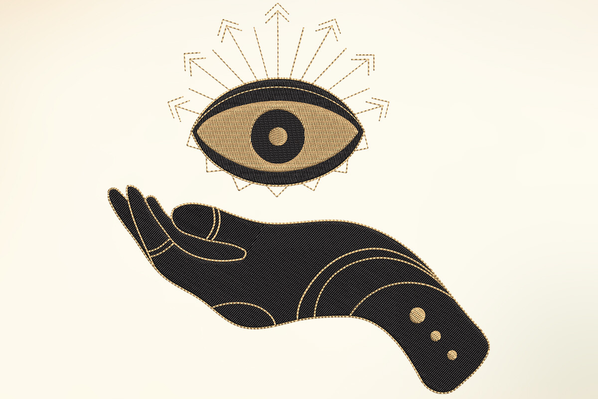 Radiant Eye and Mystical Hand