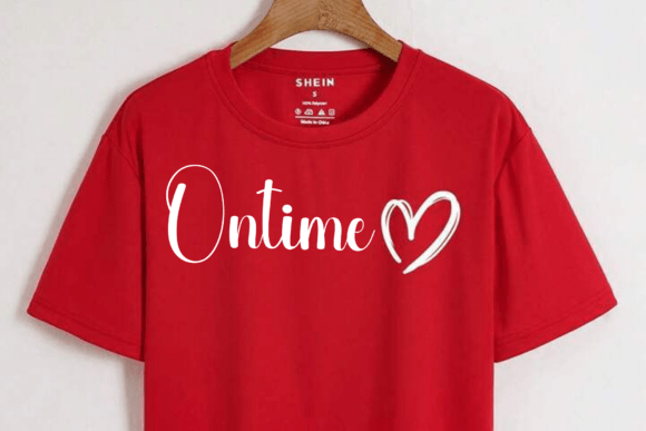 Redblack Font PNG with transparent background - Preview 1