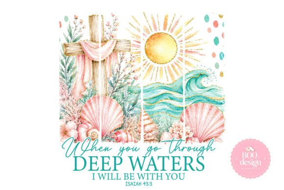 Retro Christian Summer PNG Grafika Rękodzieła Przez BOO.design