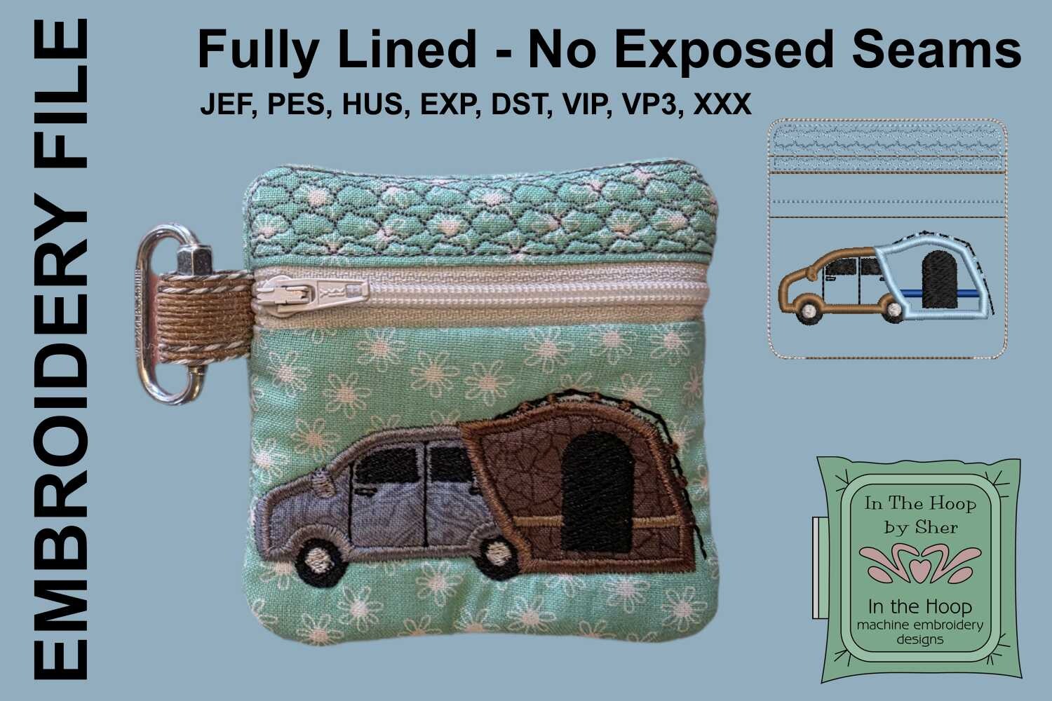 SUV Tent Mini Zipper Bag