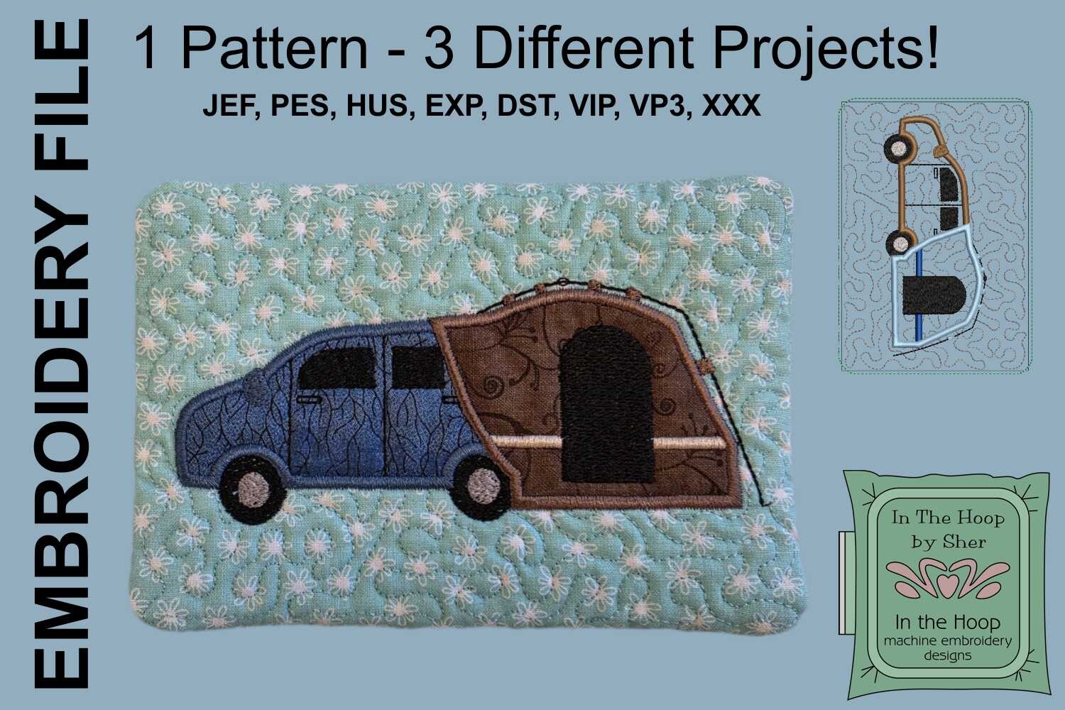 SUV Tent Mug Rug