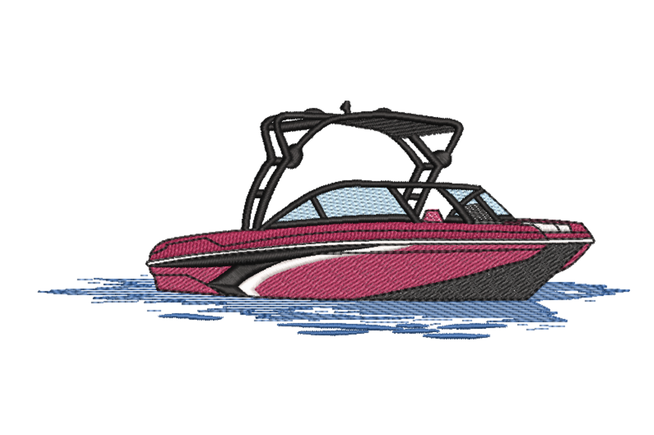 Speed Boat on Water