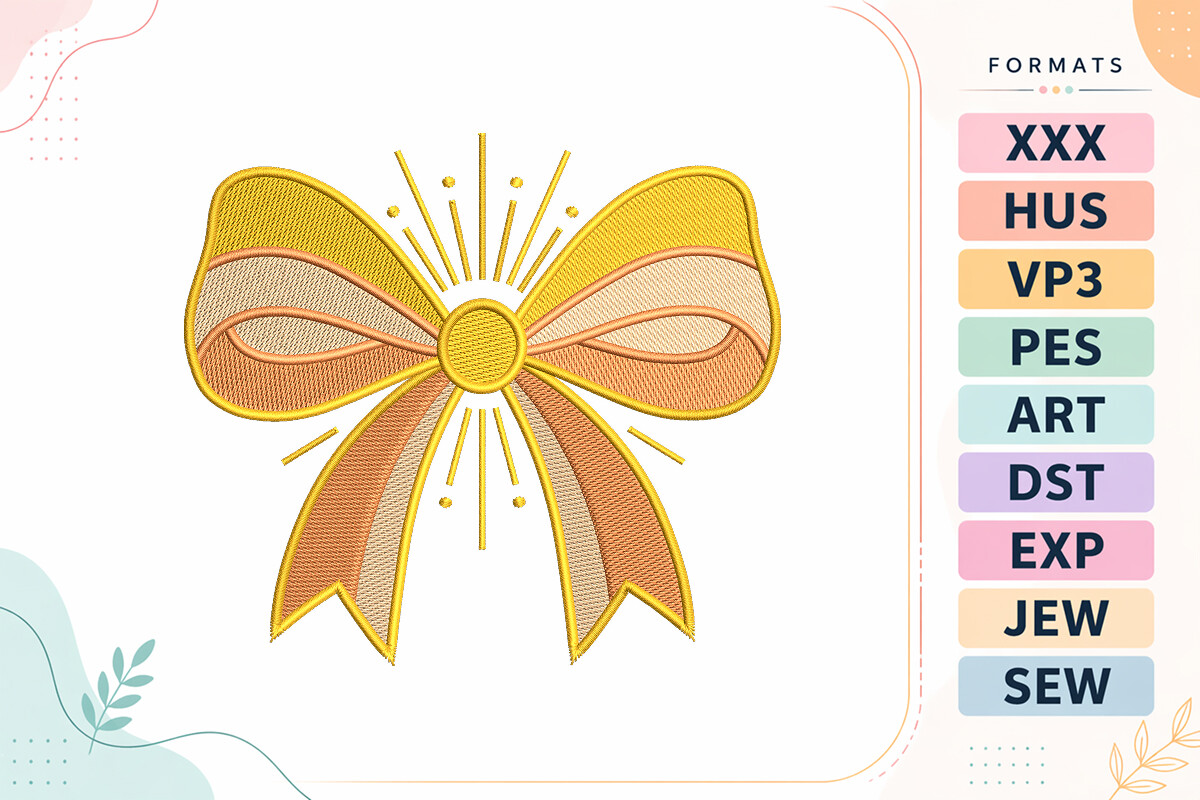 Summer Bow Sunshine Ribbon