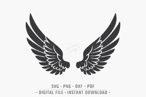 Angel Wing SVG