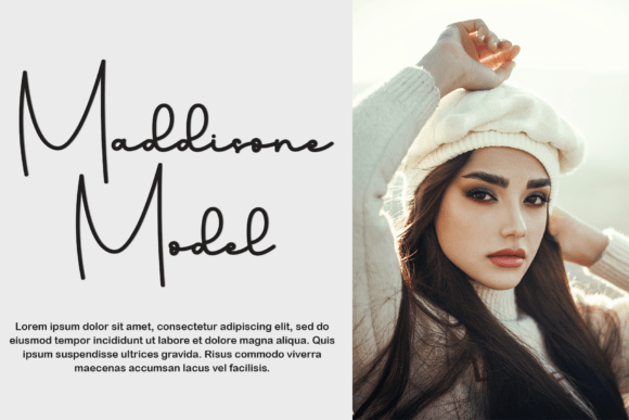 Calligraphy Present Font - Preview 3