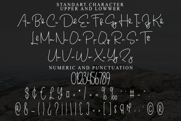 Calligraphy Present Font - Preview 6
