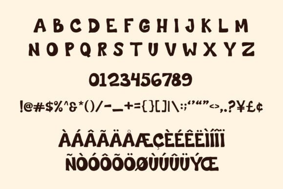 Chocodile Font - Preview 4