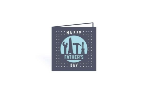 DIY Tools Father's Day Cut out Card