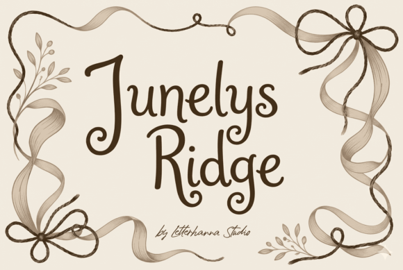 Junelys Ridge Polices Manuscrites Police Par letterhanna