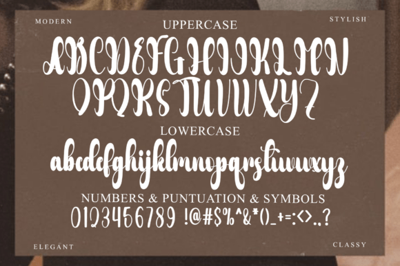 Paper Sublimation Font PNG with transparent background - Preview 2