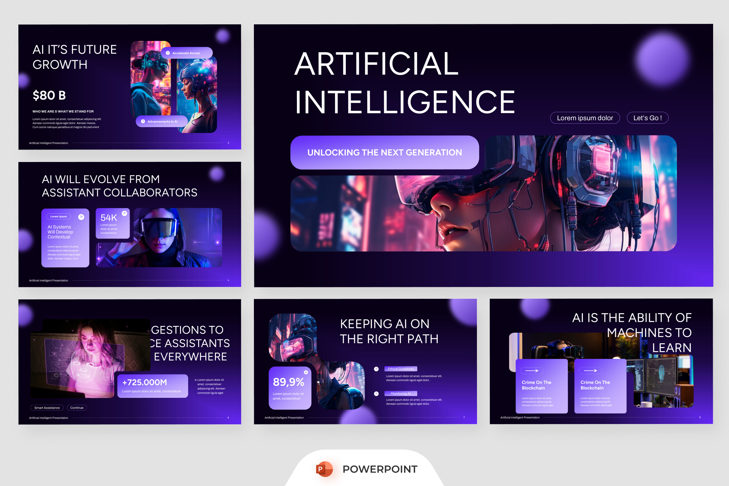 Presentación de PowerPoint de Inteligencia Artificial: Oscuridad de Alto Poder