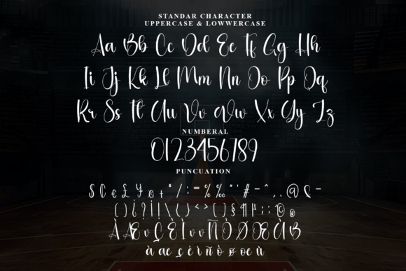 Basketball Font - Preview 3