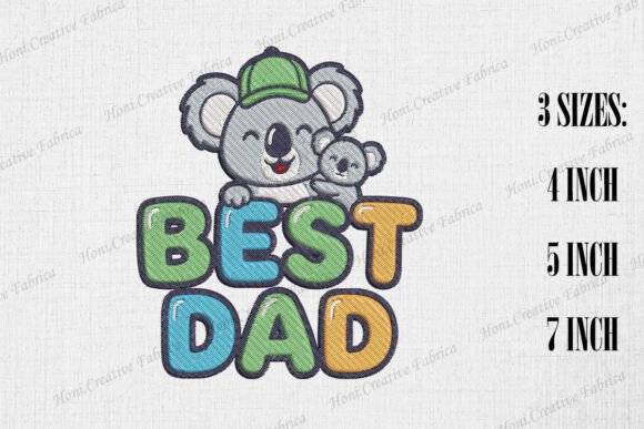 Best Dad Cute Koala Father's Day