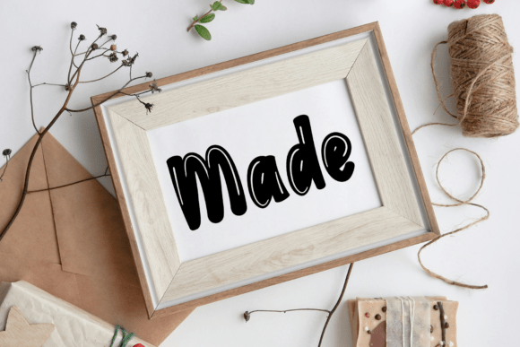 Big Brush Font - Preview 3