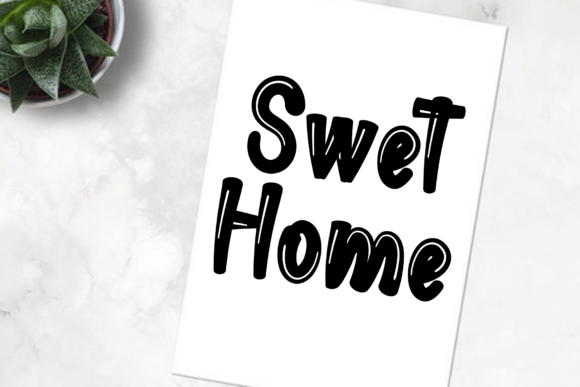 Big Brush Font - Preview 4
