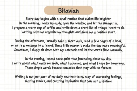 Bitavian Font - Preview 6