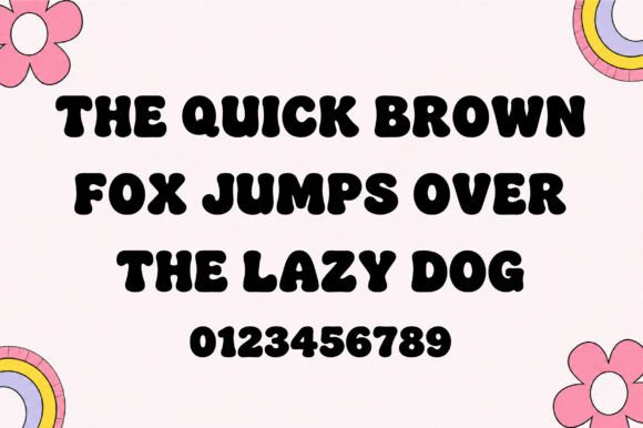 Bubble Bounce Font - Preview 1