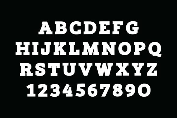 College Jersey Font - Preview 3