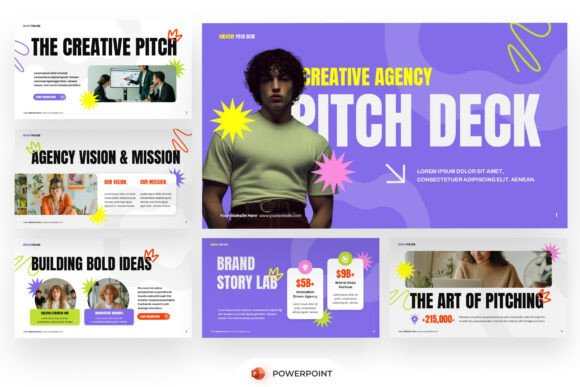 Creative Agency Pitch Deck PowerPoint