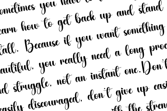 Cupcake Handmade Font - Preview 4