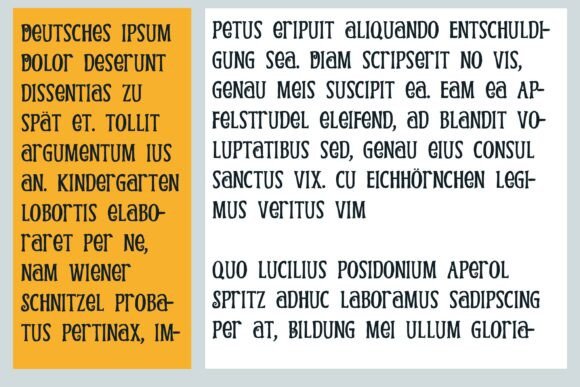 Die Verwandlung Font - Preview 4