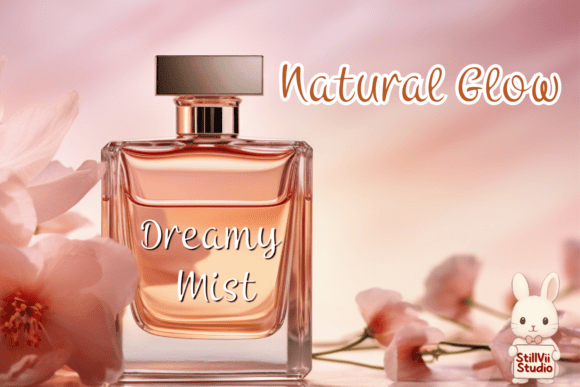 Dreamy Mist Font PNG with transparent background - Preview 3
