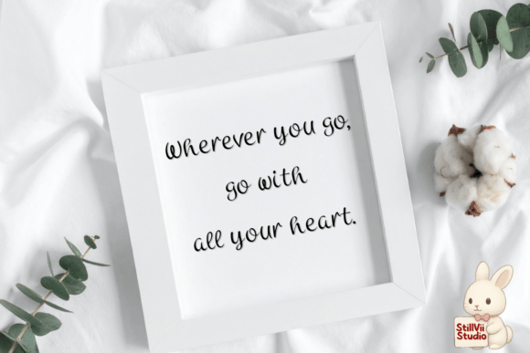 Dreamy Mist Font PNG with transparent background - Preview 6