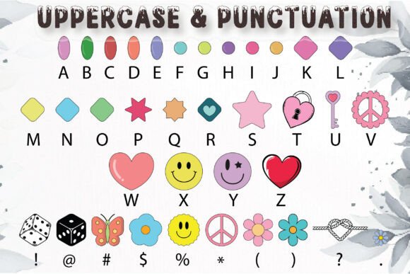 Friendship Bracelet Font - Preview 2