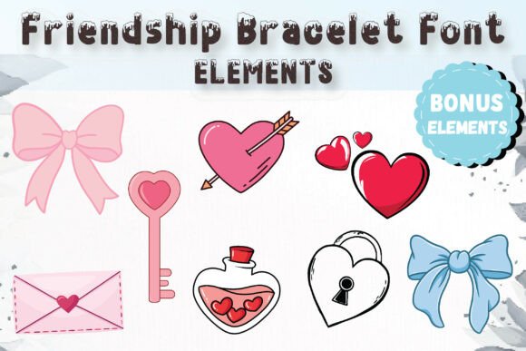 Friendship Bracelet Font - Preview 6