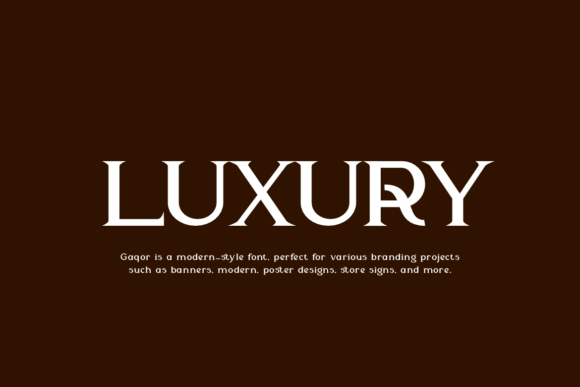 Gaqor Font - Preview 1