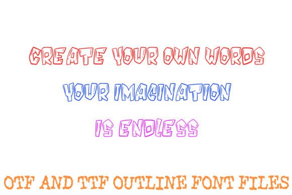 Geometric Graffiti Font - Preview 2