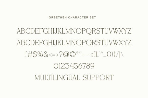Greethen Font - Preview 5