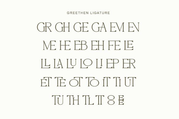 Greethen Font - Preview 6