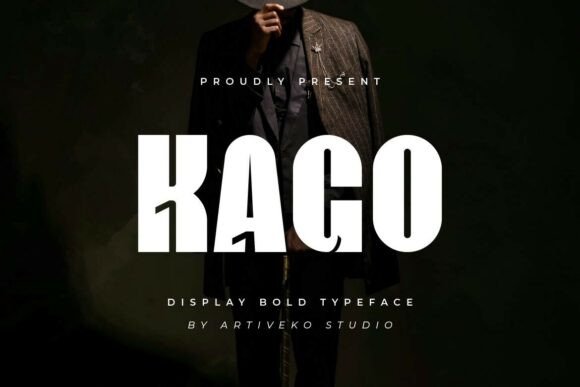 Kago Sans Serif Font By Artiveko