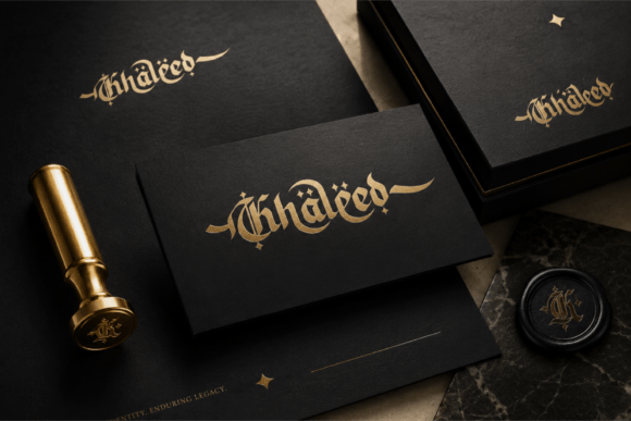 Khaleed Font PNG with transparent background - Preview 6