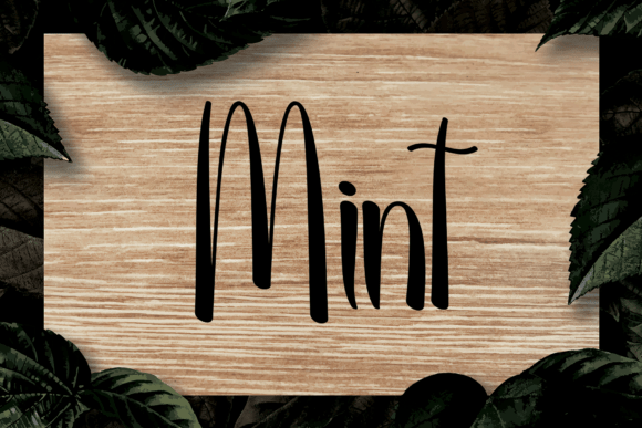 Mercurial Font PNG with transparent background - Preview 1