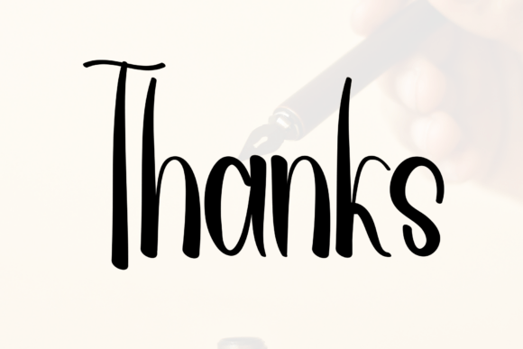 Mercurial Font PNG with transparent background - Preview 4