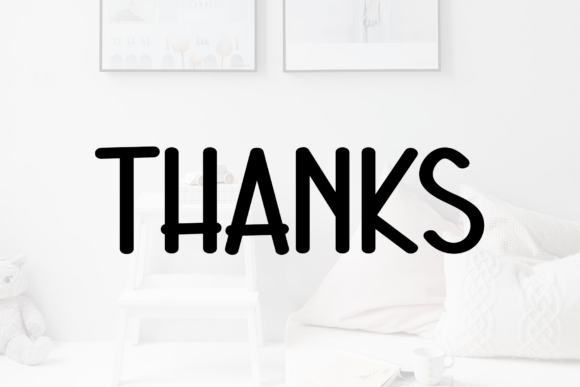 Monday Bold Font PNG with transparent background - Preview 4
