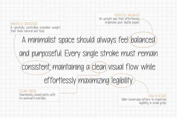 Mono Journal Font PNG with transparent background - Preview 2