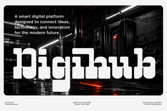 Neficto Font PNG with transparent background - Preview 3
