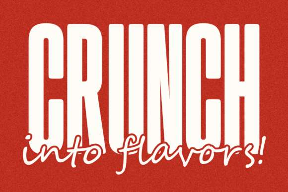 Nugget Font PNG with transparent background - Preview 4
