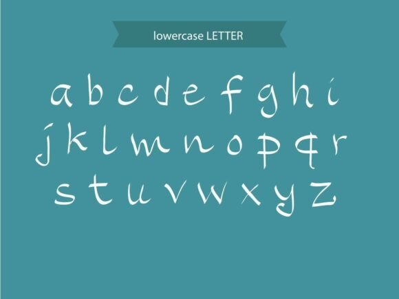 Old Typewriter Font PNG with transparent background - Preview 2