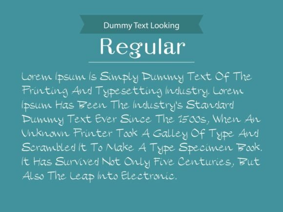 Old Typewriter Font PNG with transparent background - Preview 3
