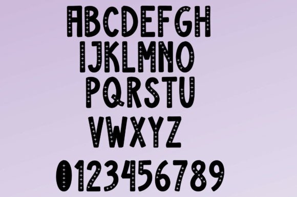 Paploy Font PNG with transparent background - Preview 1