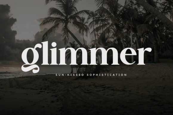 Paradise Summer Font PNG with transparent background - Preview 4