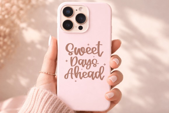 Shine Vibes Font PNG with transparent background - Preview 3