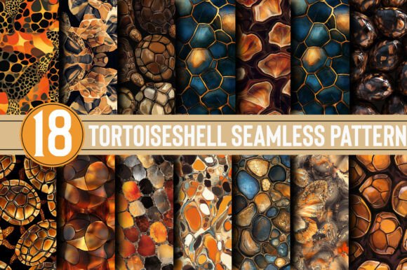 Tortoiseshell Pattern Graphic by Strawberry Art · Creative Fabrica