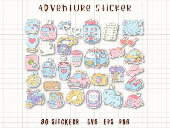 Adventure Travel Sticker Vacation PNG