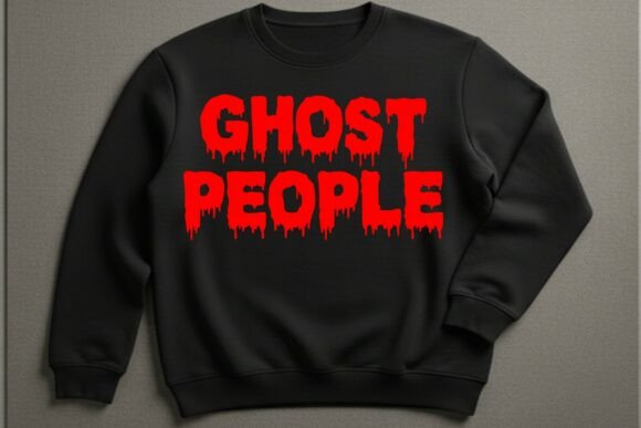 Blood Scream Font PNG with transparent background - Preview 1